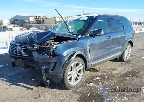 2016 Ford Explorer Xlt z USA, uszkodzony, nr VIN 1FM5K8D82GGA06538